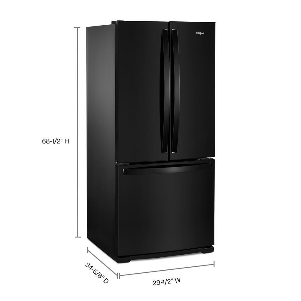 30-inch Wide French Door Refrigerator - 20 cu. ft.