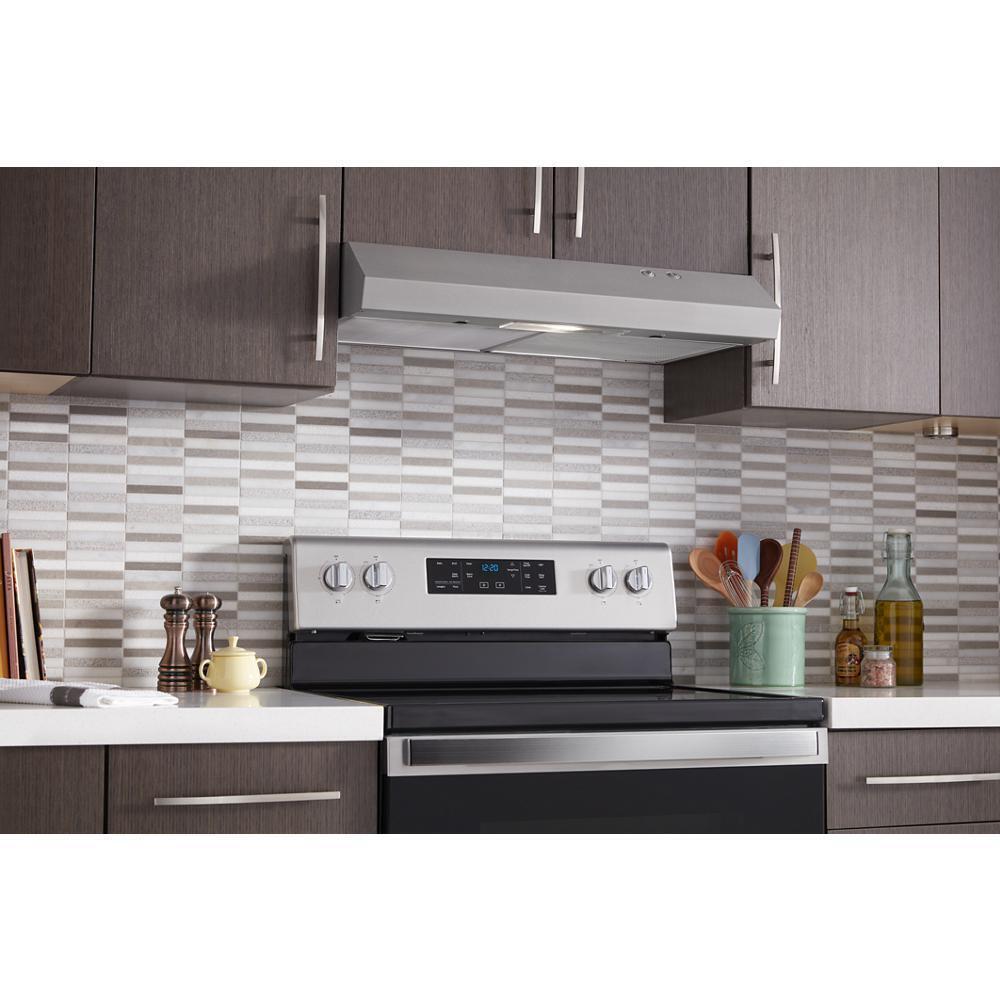 30" Range Hood with Full-Width Grease Filters