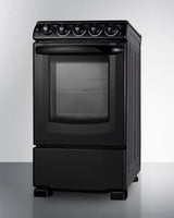 20" Wide Electric Smooth-top Range