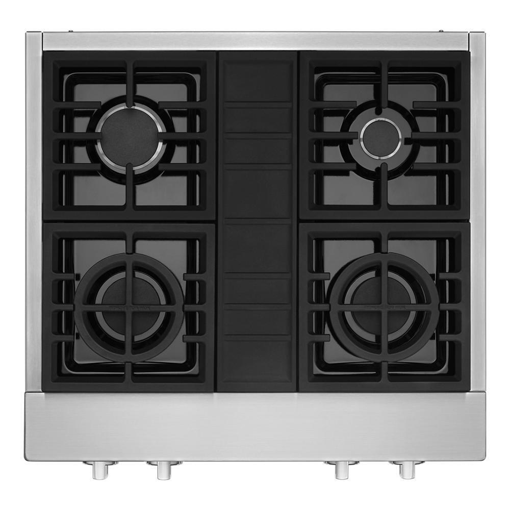 KitchenAid® 30'' 4-Burner Commercial-Style Gas Rangetop