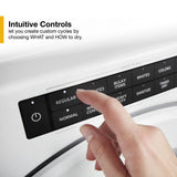 7.4 cu.ft Front Load Heat Pump Dryer with Intiutitive Touch Controls, Advanced Moisture Sensing