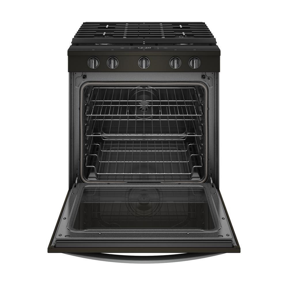 5.8 cu. ft. Smart Slide-in Gas Range with Air Fry, when Connected