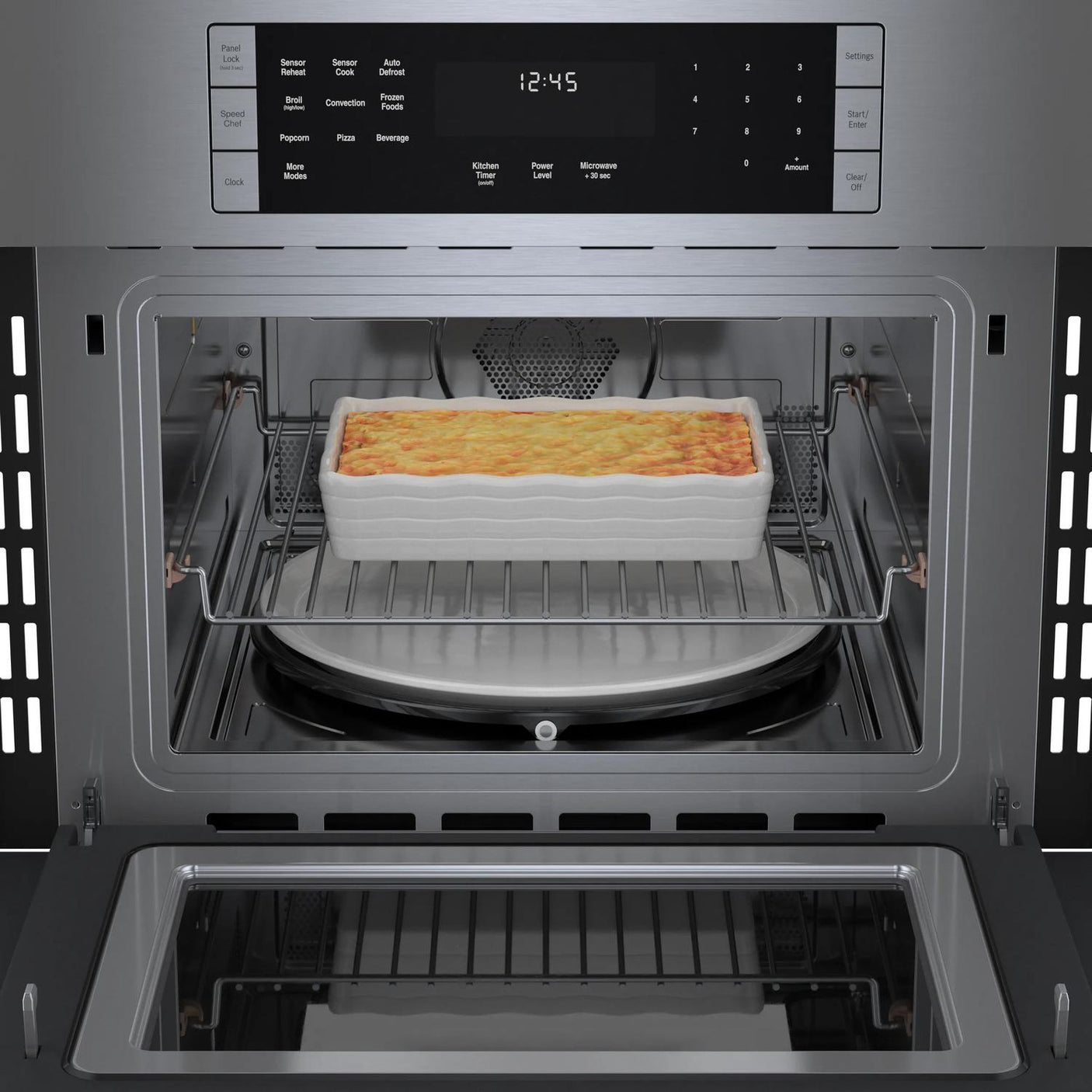 800 Series, 27", Speed Oven, SS, 120v