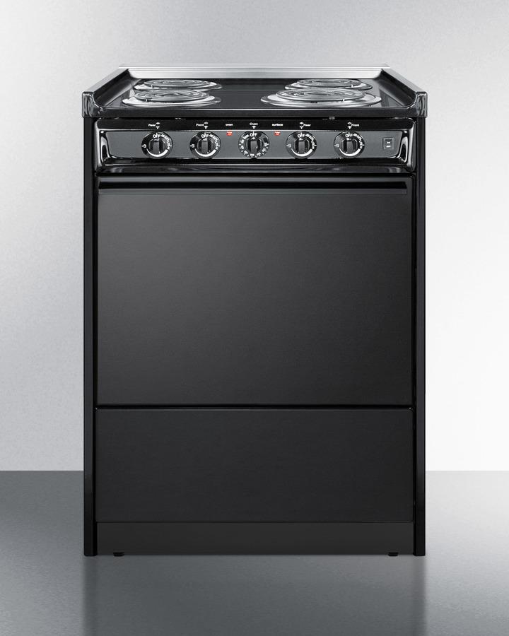 24" Wide Electric Coil Range