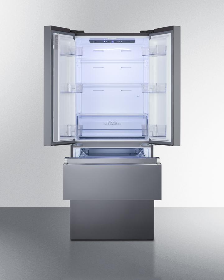 27.5" Wide French Door Refrigerator-freezer