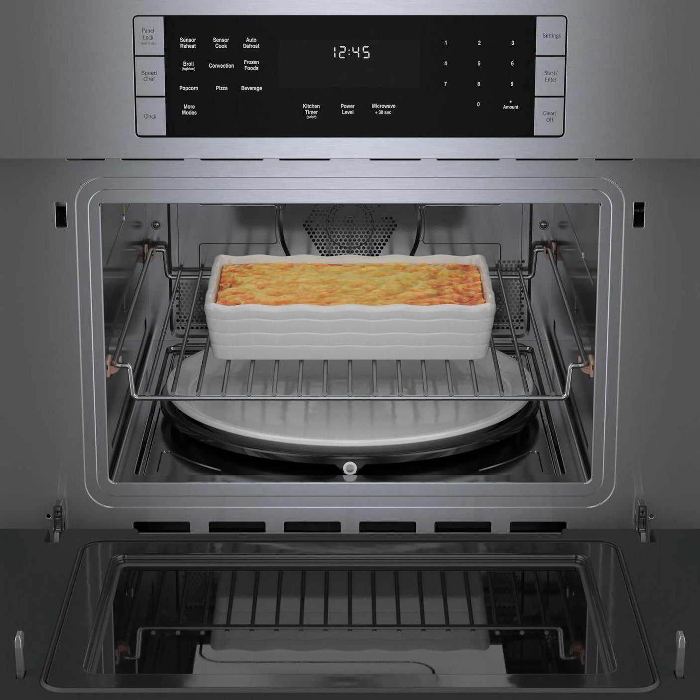 800 Series, 30", Speed Oven, SS, 240v