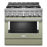 KitchenAid® 36'' Smart Commercial-Style Gas Range with 6 Burners