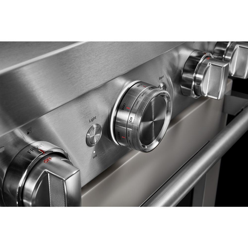 KitchenAid® 30'' Smart Commercial-Style Gas Range with 4 Burners