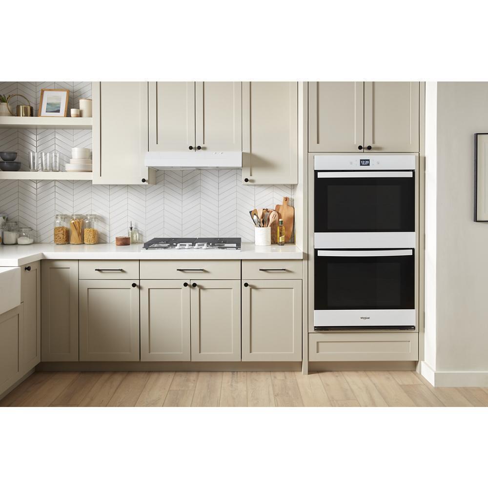 8.6 Total Cu. Ft. Double Wall Oven with Air Fry When Connected