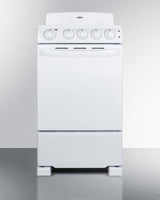 20" Wide Electric Coil Range