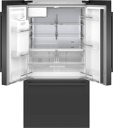 500 Series French Door Bottom Mount Refrigerator 36" Black Stainless Steel