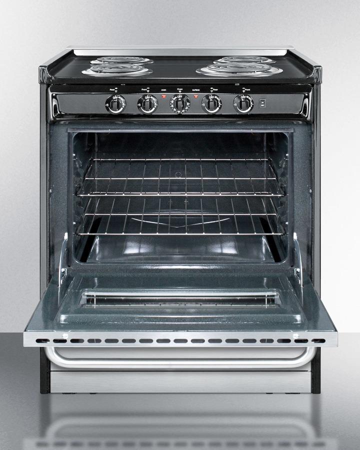 30" Wide Electric Coil Range