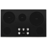 36-inch Electric Ceramic Glass Cooktop with Two Dual Radiant Elements