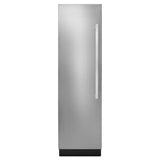 24" Built-In Column Freezer with NOIR™ Panel Kit, Left Swing