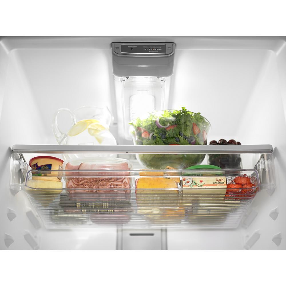 33-Inch Wide Top Freezer Refrigerator with EvenAir™ Cooling Tower- 21 Cu. Ft.