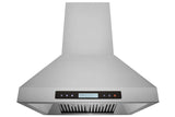 Hauslane  Chef 30-in Ducted Stainless Steel Island Range Hood