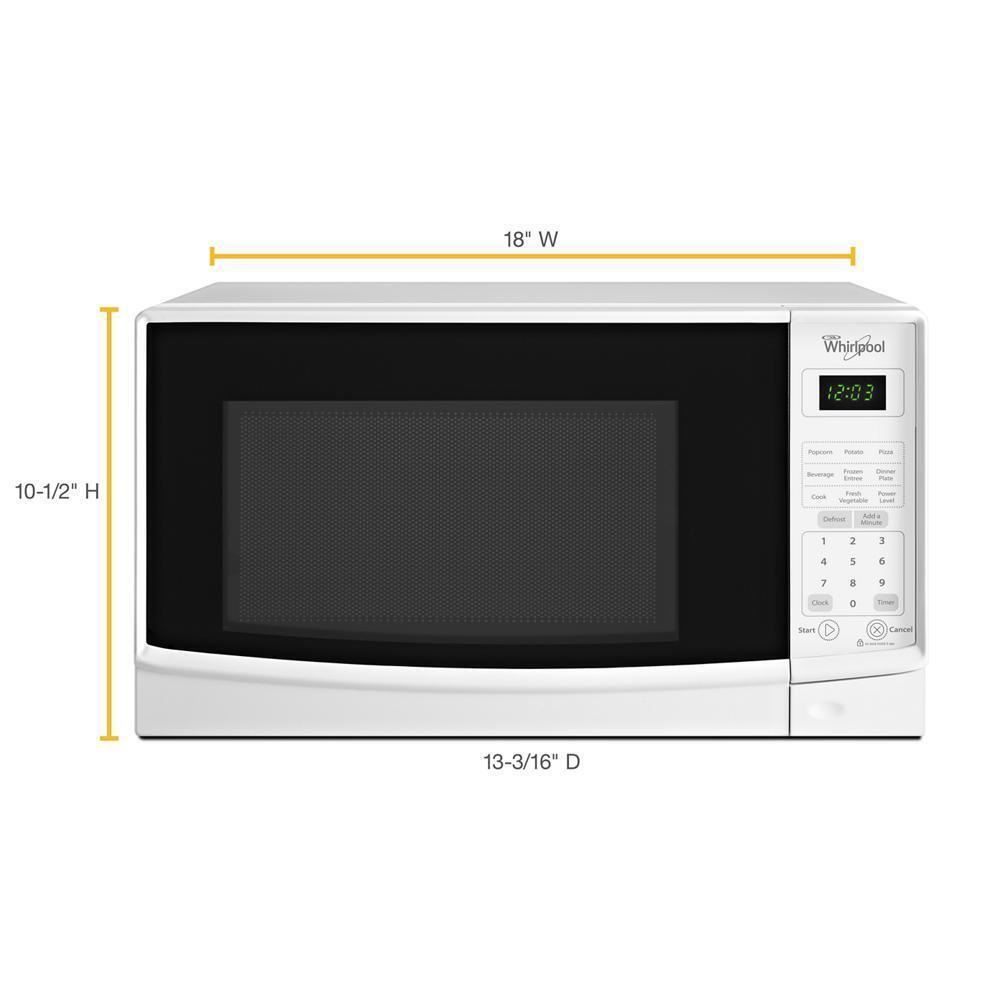 0.7 cu. ft. Countertop Microwave with Electronic Touch Controls