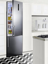 24" Wide Bottom Freezer Refrigerator With Icemaker