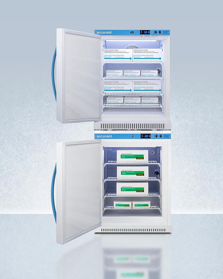 24" Wide Performance Series All-refrigerator/all-freezer Combination