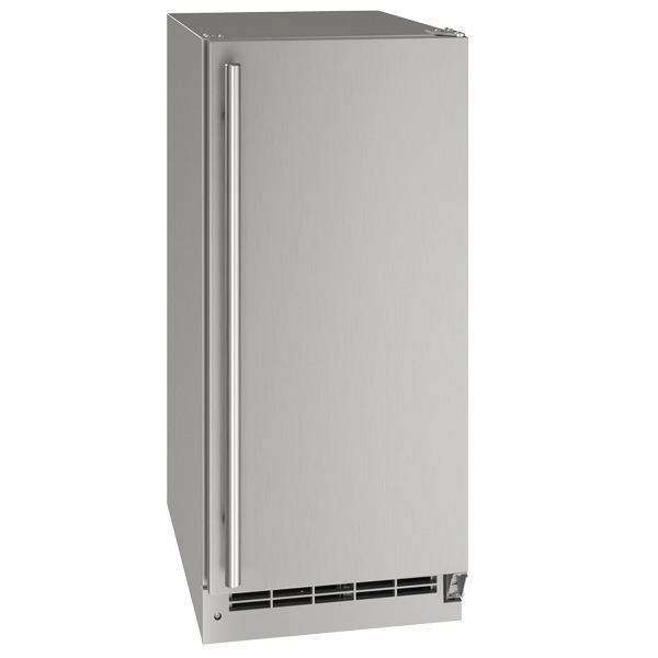 15" Crescent Ice Maker With Stainless Solid Finish (115 V/60 Hz Volts /60 Hz Hz)