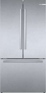 800 Series French Door Bottom Mount Refrigerator 36" Stainless steel (with anti-fingerprint)