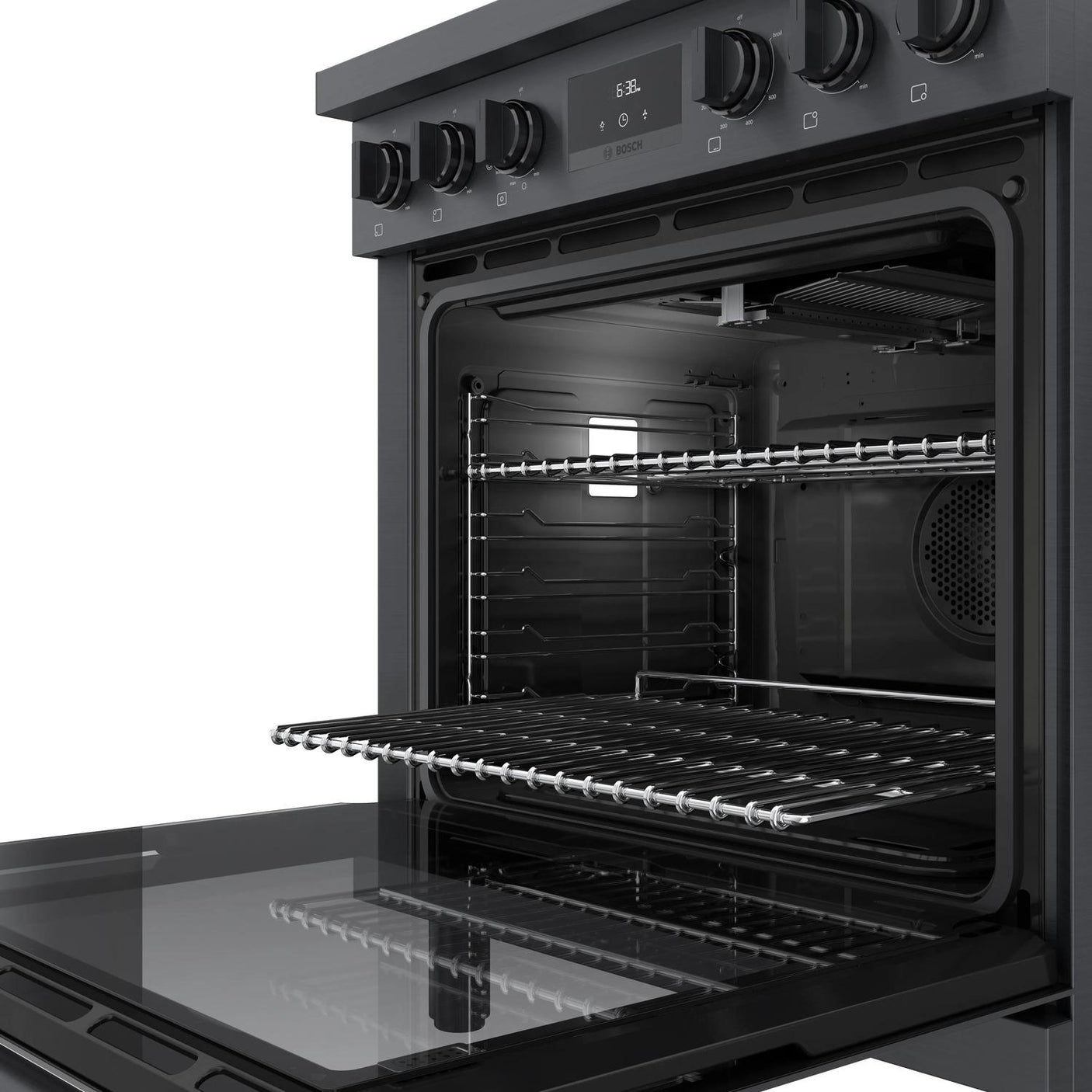 800 Series Gas Freestanding Range 30" Black Stainless Steel