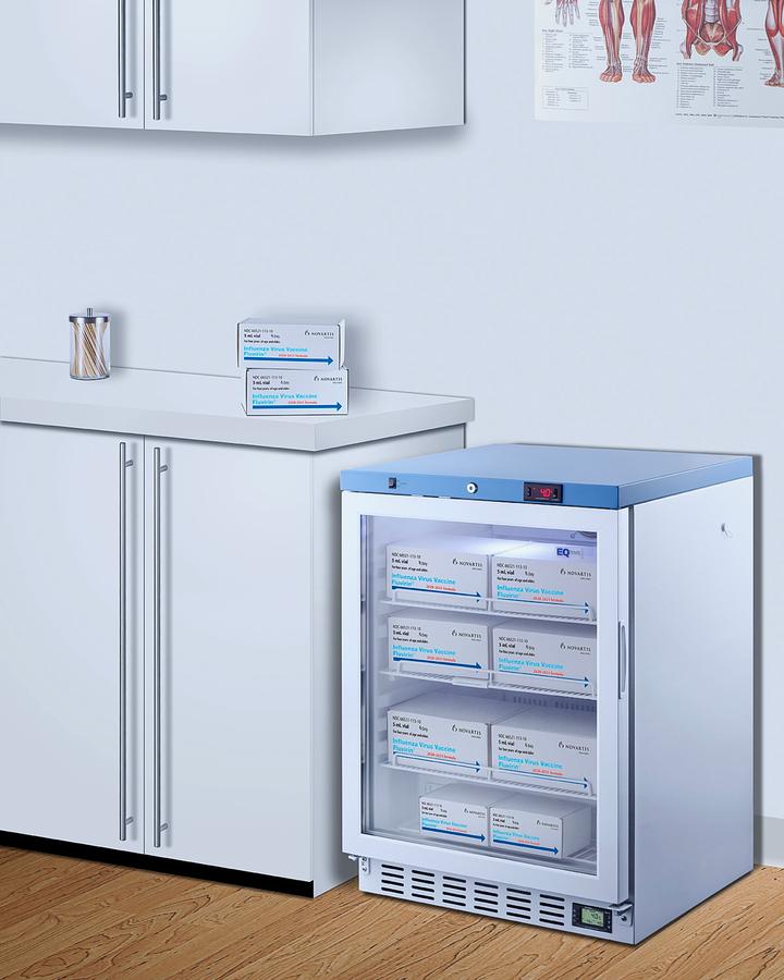 24" Wide Built-in Medical Refrigerator