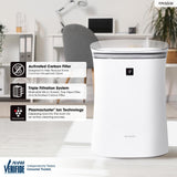 Sharp Plasmacluster Ion Air Purifier with True HEPA for Medium Rooms