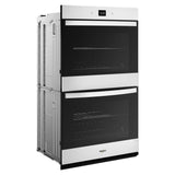 8.6 Total Cu. Ft. Double Wall Oven with Air Fry When Connected