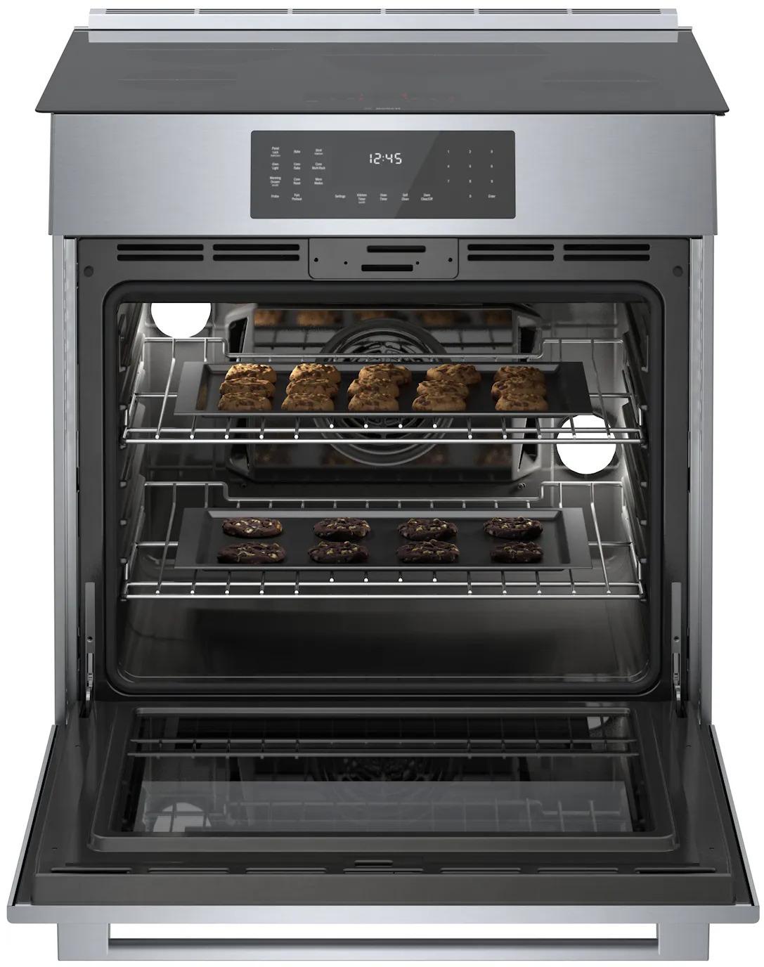 800 Series Induction Slide-in Range 30" Stainless Steel