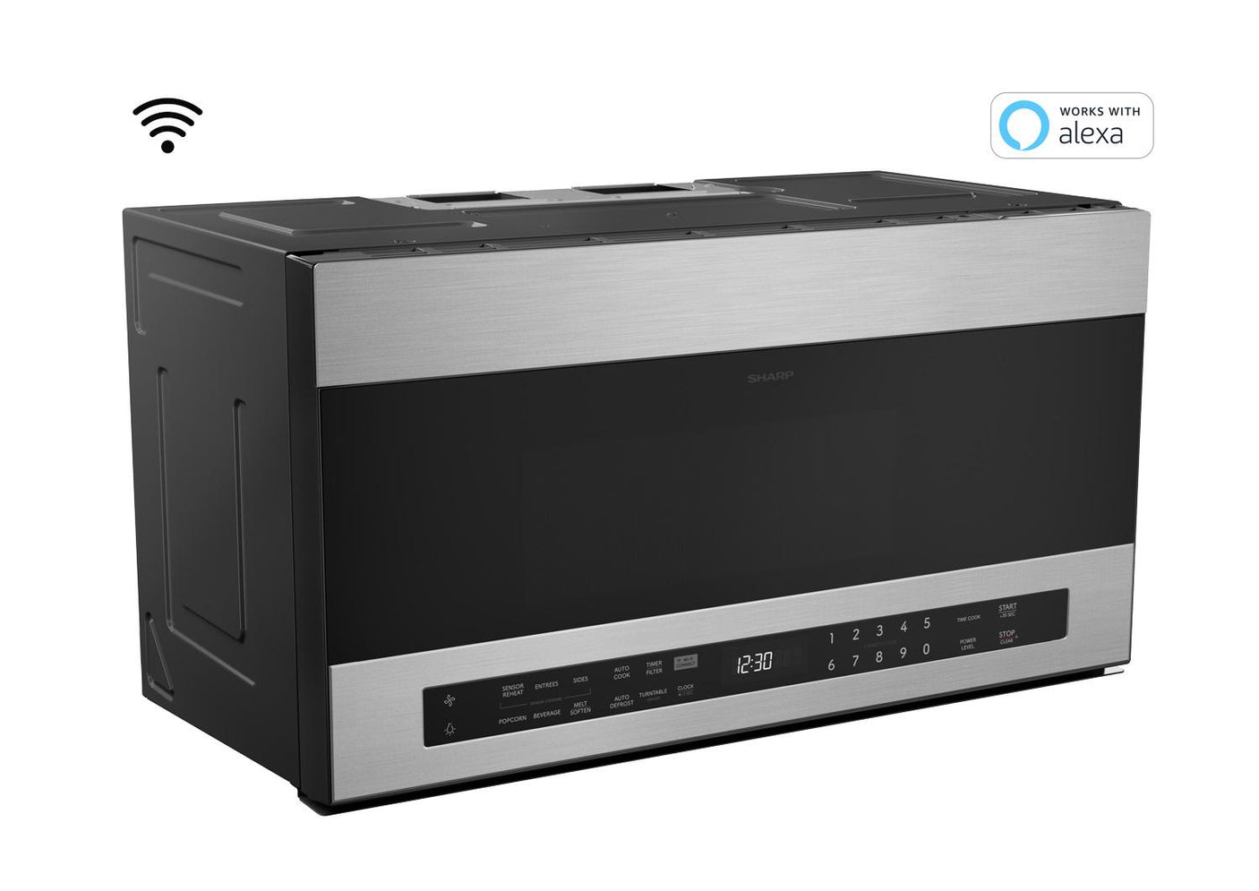 1.7 cu. ft. Smart Over-the-Range Microwave Oven