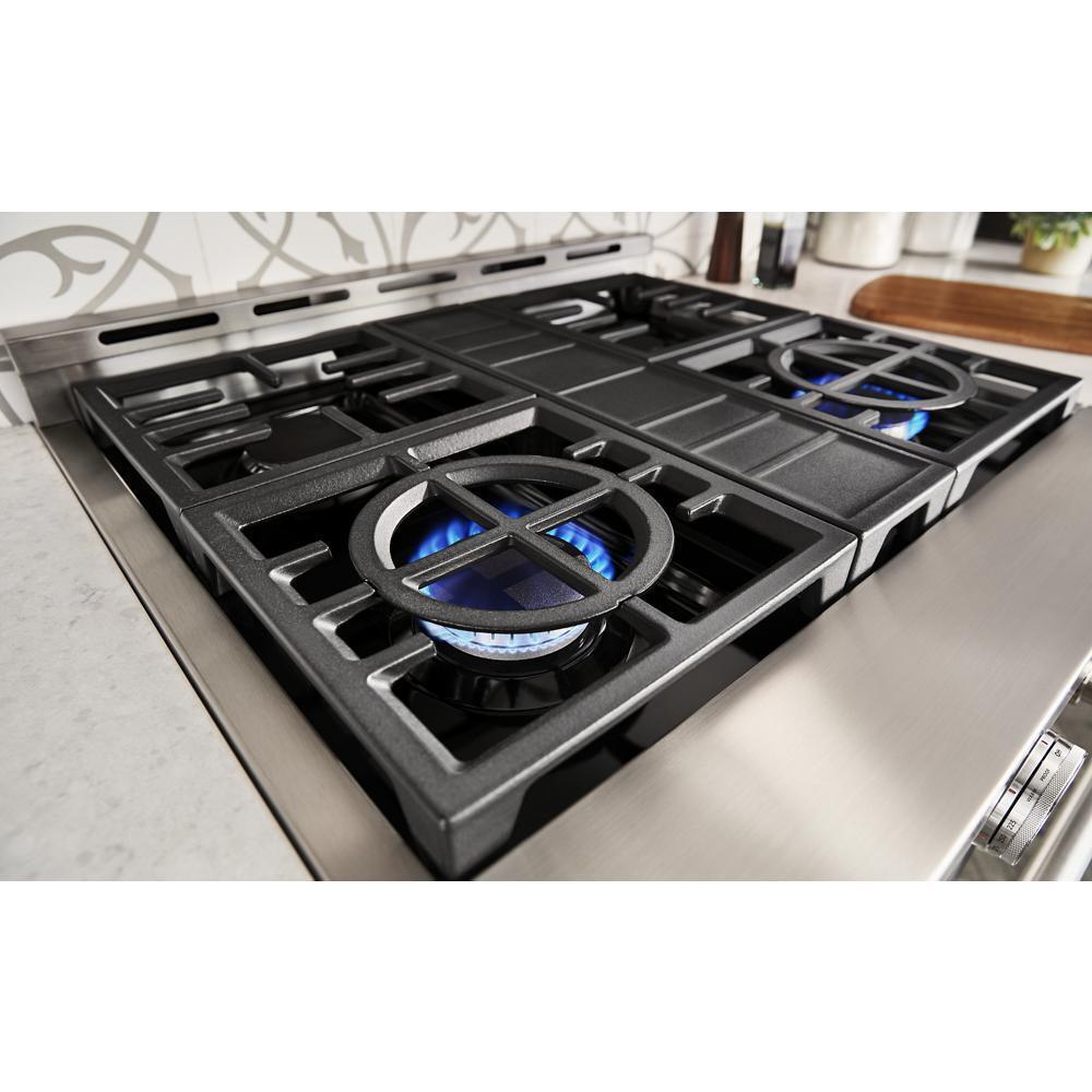 KitchenAid® 30'' Smart Commercial-Style Gas Range with 4 Burners