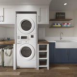 Commercial Gas Stack Washer/Dryer, Card Reader-Ready