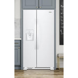 36-inch Wide Side-by-Side Refrigerator - 25 cu. ft.