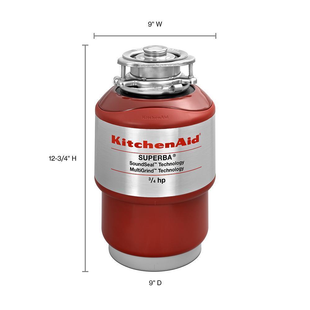 3/4-Horsepower Continuous Feed Food Waste Disposer