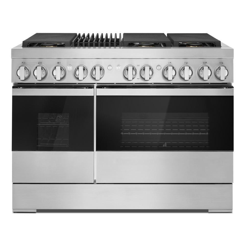 NOIR™ 48" Dual-Fuel Professional-Style Range with Grill