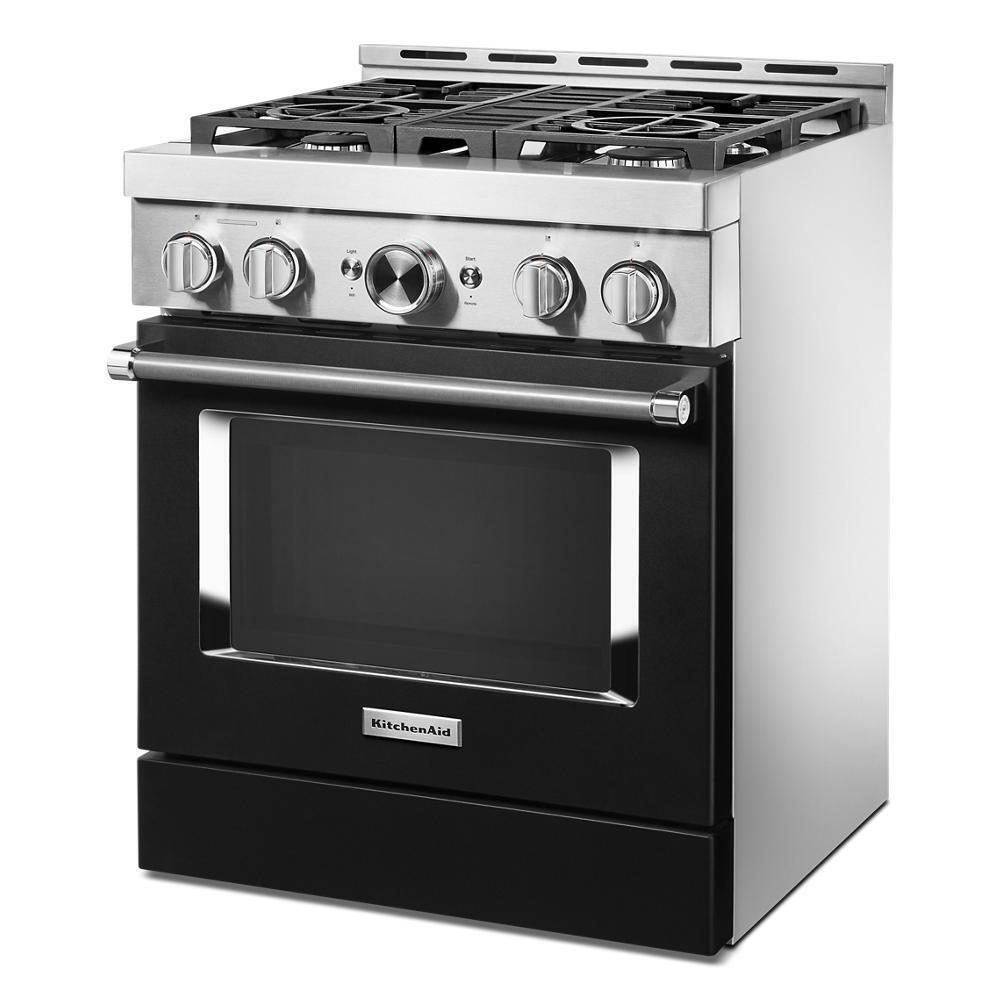 KitchenAid® 30'' Smart Commercial-Style Gas Range with 4 Burners