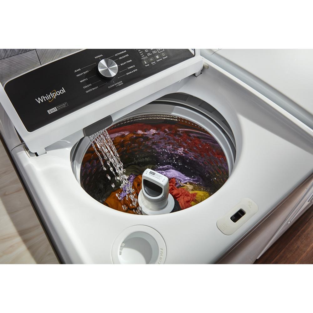 4.7-4.8 Cu. Ft. Top Load Washer with 2 in 1 Removable Agitator