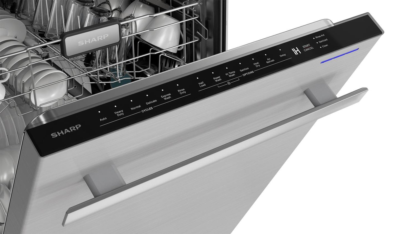 24 in. Slide-In Stainless Steel 45 dB Dishwasher