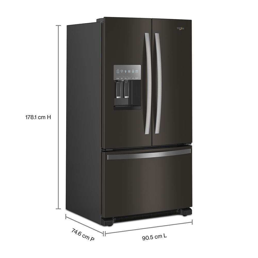 36-Inch Wide French Door Bottom Mount Refrigerator - 25 cu. ft.