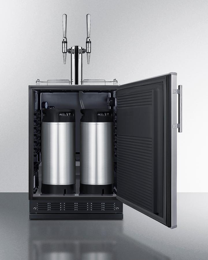 24" Wide Nitro Coffee Kegerator