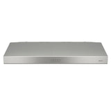 Broan® Glacier 36-Inch Convertible Under-Cabinet Range Hood, 375 Max Blower CFM, Stainless Steel