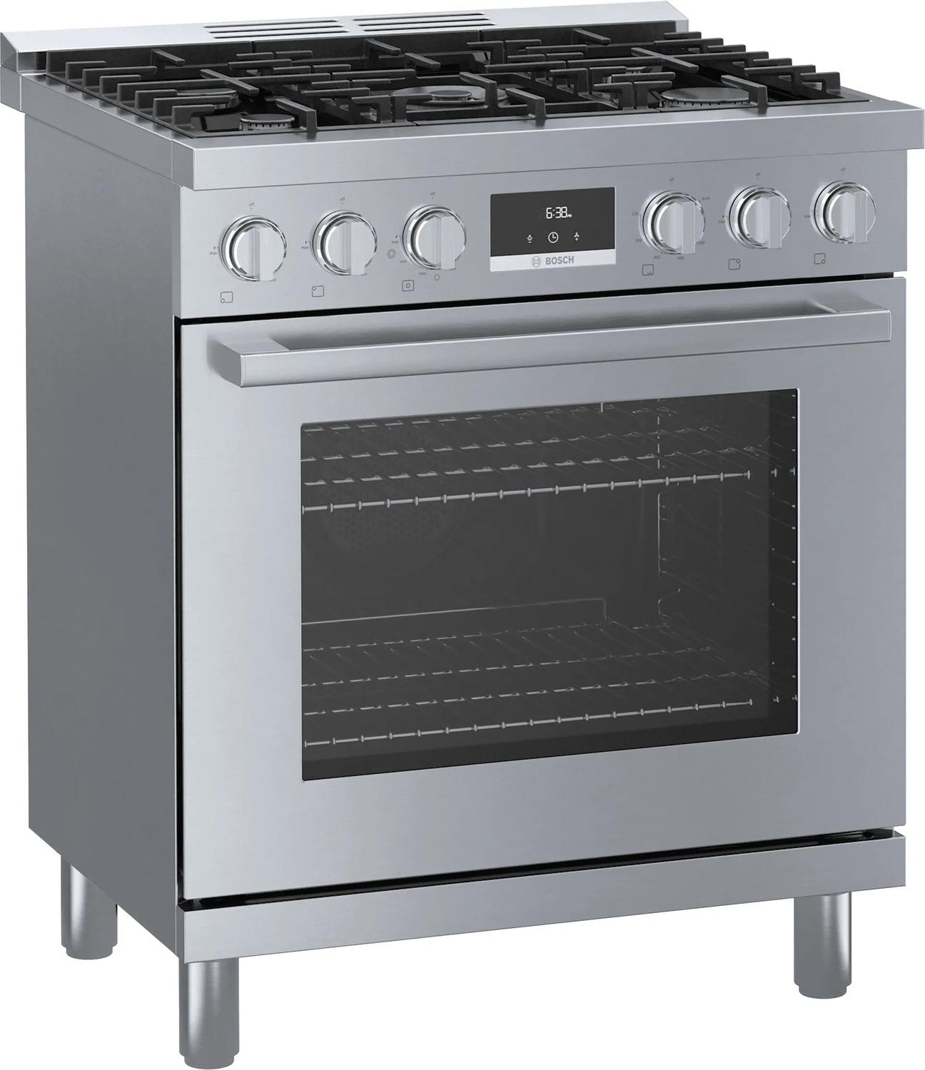 800 Series Gas Freestanding Range 30" Stainless Steel