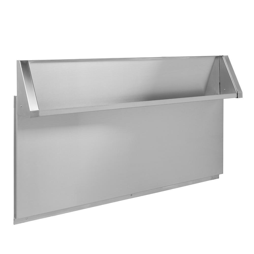 Tall Backguard with Dual Position Shelf - for 48" Range or Cooktop