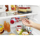 28-inch Wide Refrigerator Compatible With The EZ Connect Icemaker Kit - 18 Cu. Ft.