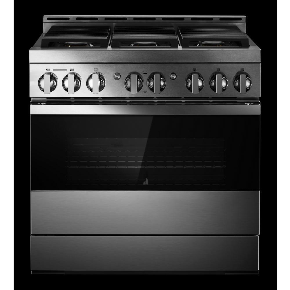 36" NOIR™ Gas Professional-Style Range