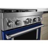 KitchenAid® 30'' Smart Commercial-Style Gas Range with 4 Burners