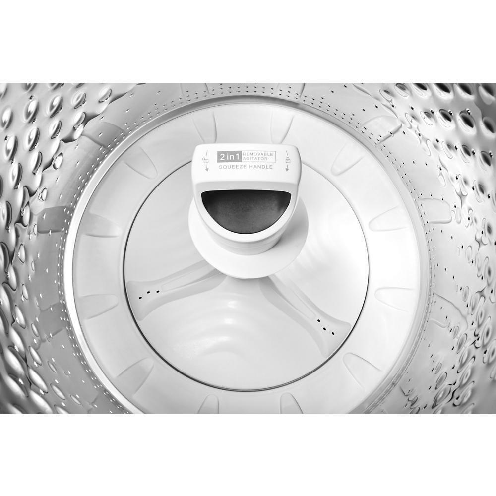 5.2 - 5.3 cu. ft. Top Load Washer with 2 in 1 Removable Agitator