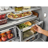 26.8 Cu. Ft. Standard-Depth French Door Refrigerator with Exterior Ice and Water Dispenser