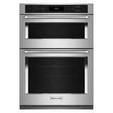 KitchenAid® 27" Combination Microwave Wall Ovens with Air Fry Mode.